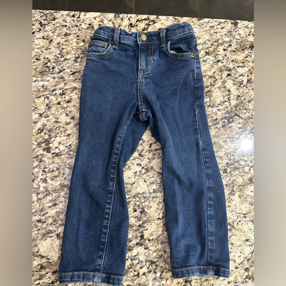 jumping beans Dark Blue Straight Leg Kids Jeans